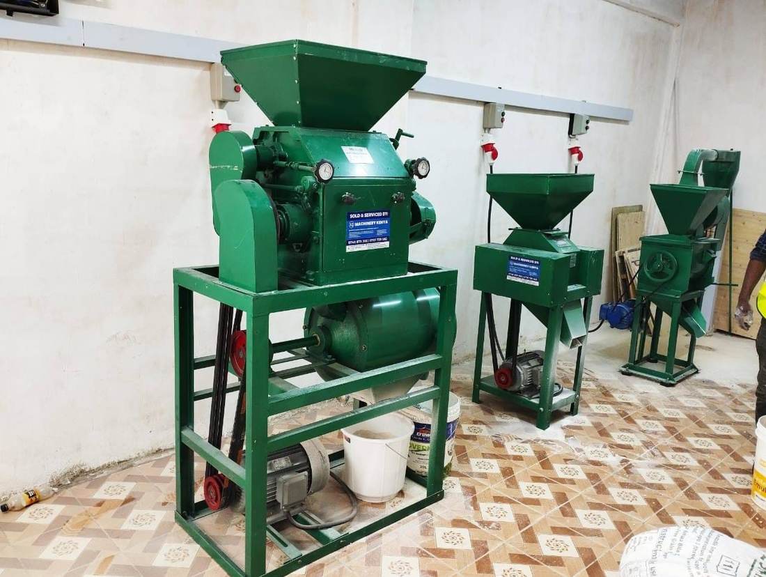 ROLLER MILL, CRUSHER AND HULLER MACHINE